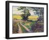 The Track to Boleyn's Farm, Kent-Robert Tyndall-Framed Giclee Print