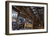 The Tracks of the Blue Line Elevated Train in Wicker Park, Chicago-Alan Klehr-Framed Photographic Print