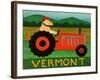 The Tractor Vermont-Stephen Huneck-Framed Giclee Print