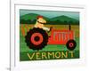 The Tractor Vermont-Stephen Huneck-Framed Giclee Print