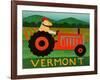 The Tractor Vermont-Stephen Huneck-Framed Giclee Print