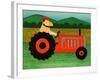 The Tractor-Stephen Huneck-Framed Giclee Print