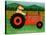 The Tractor-Stephen Huneck-Stretched Canvas