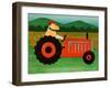 The Tractor-Stephen Huneck-Framed Premium Giclee Print