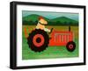 The Tractor-Stephen Huneck-Framed Premium Giclee Print