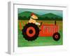 The Tractor-Stephen Huneck-Framed Premium Giclee Print