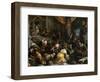 The Traders Cast Out of the Temple, Ca. 1585-Francesco Bassano the younger-Framed Giclee Print