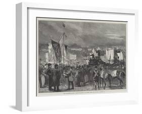 The Trades-Unions' Demonstration in Hyde Park on Sunday, 18 March-Thomas Walter Wilson-Framed Giclee Print