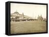 The Trading Rows in Red Square, Moscow, Russia, 1888-null-Framed Stretched Canvas