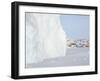 The traditional and remote Greenlandic Inuit village Kullorsuaq located at the Melville Bay-Martin Zwick-Framed Photographic Print