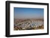 The Traditional Blue-Washed Houses of Jodhpur, Rajasthan, India, Asia-Martin Child-Framed Photographic Print
