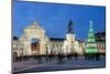 The traditional Christmas tree at Terreiro do Paco, the historic centre of Lisbon. Portugal-Mauricio Abreu-Mounted Photographic Print