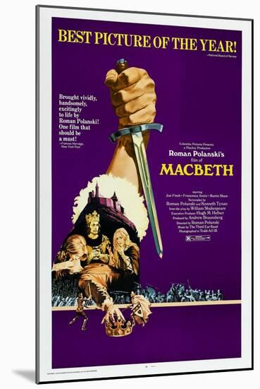 The Tragedy of Macbeth-null-Mounted Art Print