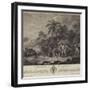 The Tragic Death of Captain Cook-John Webber-Framed Giclee Print