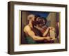 The Tragic Greek Portraits of Playwrights Aschylus (525-456 Bc), Sophocles (495-406 Bc) and Euripid-Jean Auguste Dominique Ingres-Framed Giclee Print