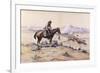 The Trail Boss-Charles Marion Russell-Framed Giclee Print