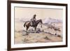 The Trail Boss-Charles Marion Russell-Framed Giclee Print