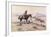 The Trail Boss-Charles Marion Russell-Framed Giclee Print