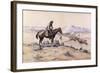 The Trail Boss-Charles Marion Russell-Framed Giclee Print