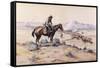 The Trail Boss-Charles Marion Russell-Framed Stretched Canvas