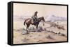 The Trail Boss-Charles Marion Russell-Framed Stretched Canvas