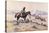 The Trail Boss-Charles Marion Russell-Stretched Canvas