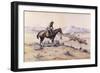 The Trail Boss-Charles Marion Russell-Framed Giclee Print