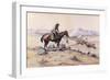 The Trail Boss-Charles Marion Russell-Framed Premium Giclee Print