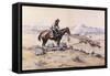 The Trail Boss-Charles Marion Russell-Framed Stretched Canvas