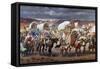 The Trail Of Tears, 1838-Robert Lindneux-Framed Stretched Canvas