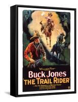 The Trail Rider, 1925-null-Framed Stretched Canvas