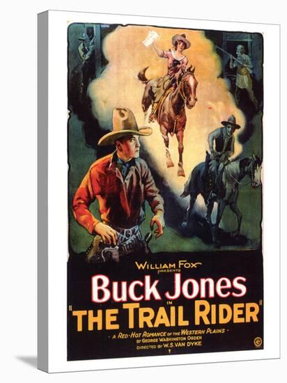 The Trail Rider, 1925-null-Stretched Canvas
