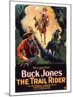 The Trail Rider, 1925-null-Mounted Art Print