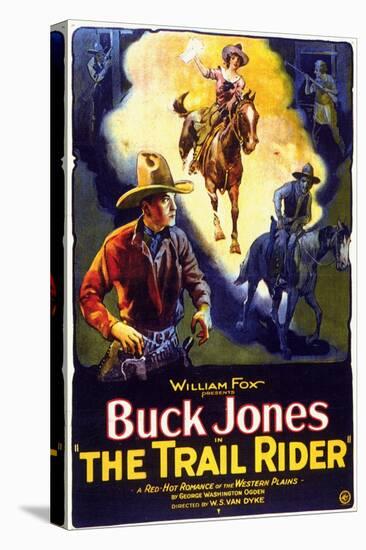 The Trail Rider, 1925-null-Stretched Canvas