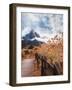 The Trail to the Rock-Syed Iqbal-Framed Photographic Print