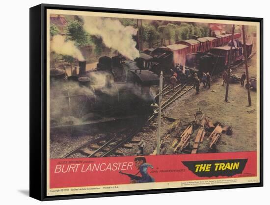 The Train, 1965-null-Framed Stretched Canvas