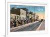 The Train Arriving from Port Tewfik, Suez, Egypt, 20th Century-null-Framed Giclee Print