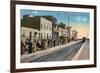 The Train Arriving from Port Tewfik, Suez, Egypt, 20th Century-null-Framed Giclee Print