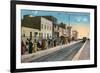 The Train Arriving from Port Tewfik, Suez, Egypt, 20th Century-null-Framed Giclee Print