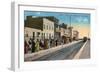 The Train Arriving from Port Tewfik, Suez, Egypt, 20th Century-null-Framed Giclee Print