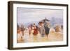 The Train Has Arrived, 1894-Nikolaj Alekseevich Kasatkin-Framed Giclee Print