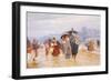 The Train Has Arrived, 1894-Nikolaj Alekseevich Kasatkin-Framed Giclee Print