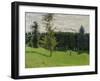 The Train in the Country, c.1870-71-Claude Monet-Framed Giclee Print