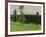 The Train in the Country, c.1870-71-Claude Monet-Framed Giclee Print