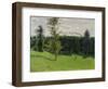 The Train in the Country, c.1870-71-Claude Monet-Framed Giclee Print