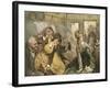 The Train of Pleasure for Madame Tellier's House-null-Framed Giclee Print