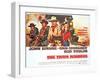 The Train Robbers, Rod Taylor, Ben Johnson, John Wayne, Ann-Margret, 1973-null-Framed Art Print