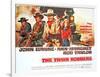 The Train Robbers, Rod Taylor, Ben Johnson, John Wayne, Ann-Margret, 1973-null-Framed Art Print