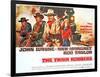 The Train Robbers, Rod Taylor, Ben Johnson, John Wayne, Ann-Margret, 1973-null-Framed Art Print