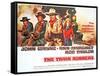 The Train Robbers, Rod Taylor, Ben Johnson, John Wayne, Ann-Margret, 1973-null-Framed Stretched Canvas